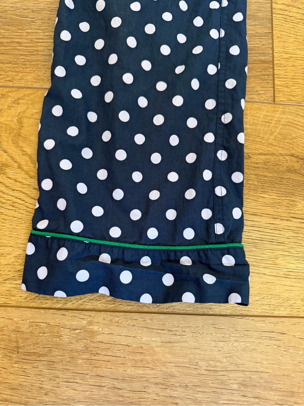 J. Crew Navy Polka Dot Pajama Set Cotton / small - Picture 3 of 14
